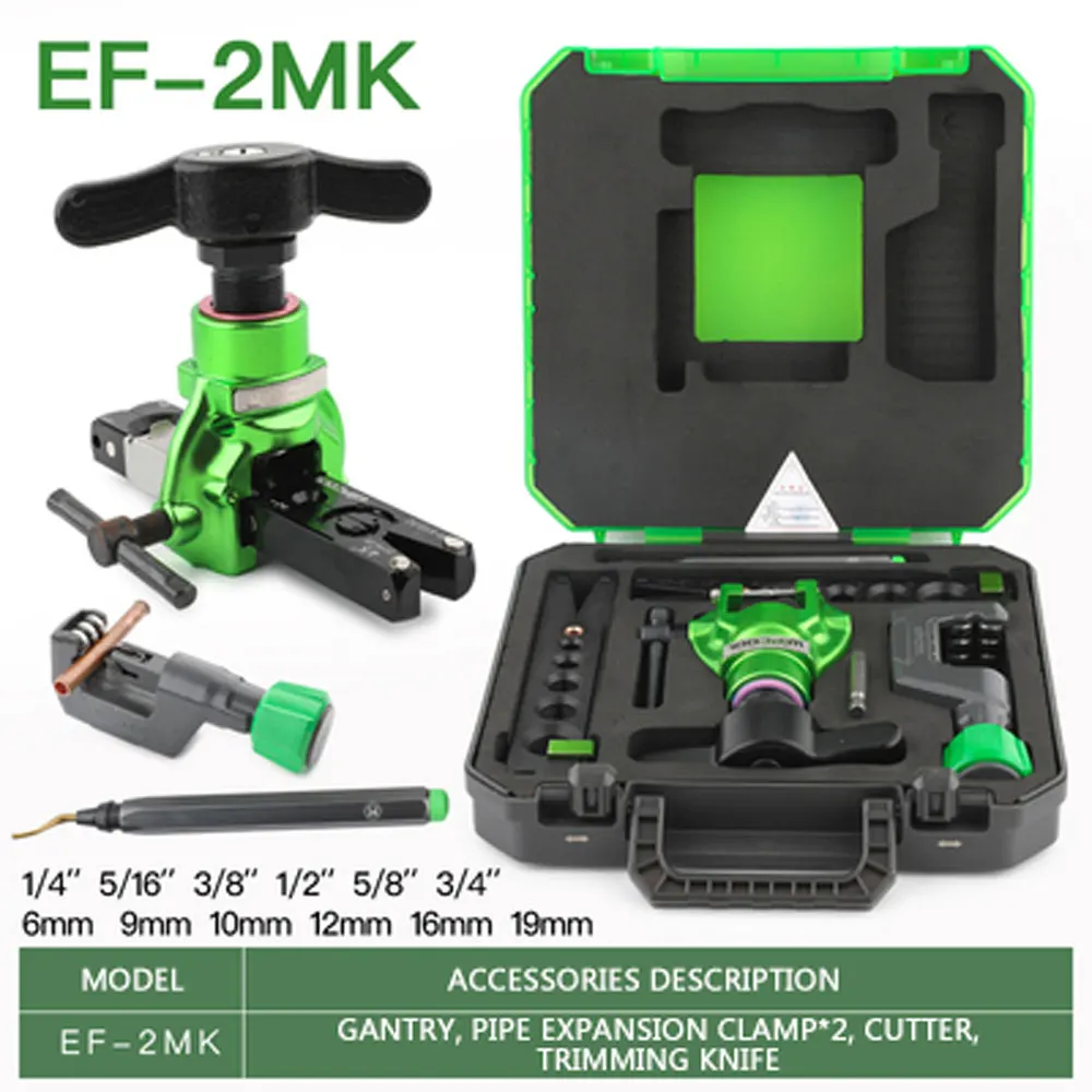 

EF-2MK Manual Expander, Hand Electric Dual-purpose Expander, Air-conditioning Copper Tube Expander Bell Mouth Expander