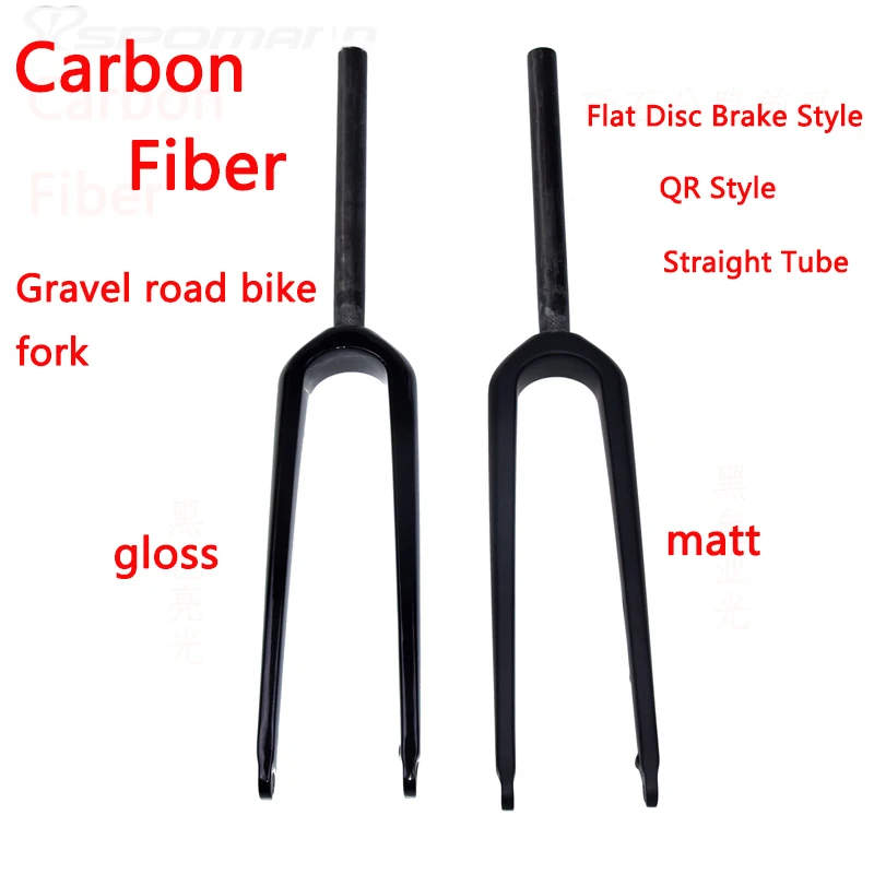 

Brand New Gravel Road Bike 700C Full Carbon Fibre Cyclocross Travel Bicycle Flat Disc Brake QR Front Fork Straight