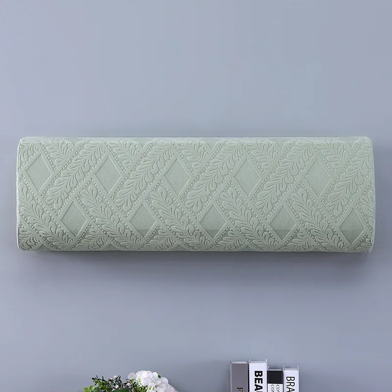 

New model air conditioner dust cover - wall-mounted unit with full coverage pure color air conditioner cover for storage