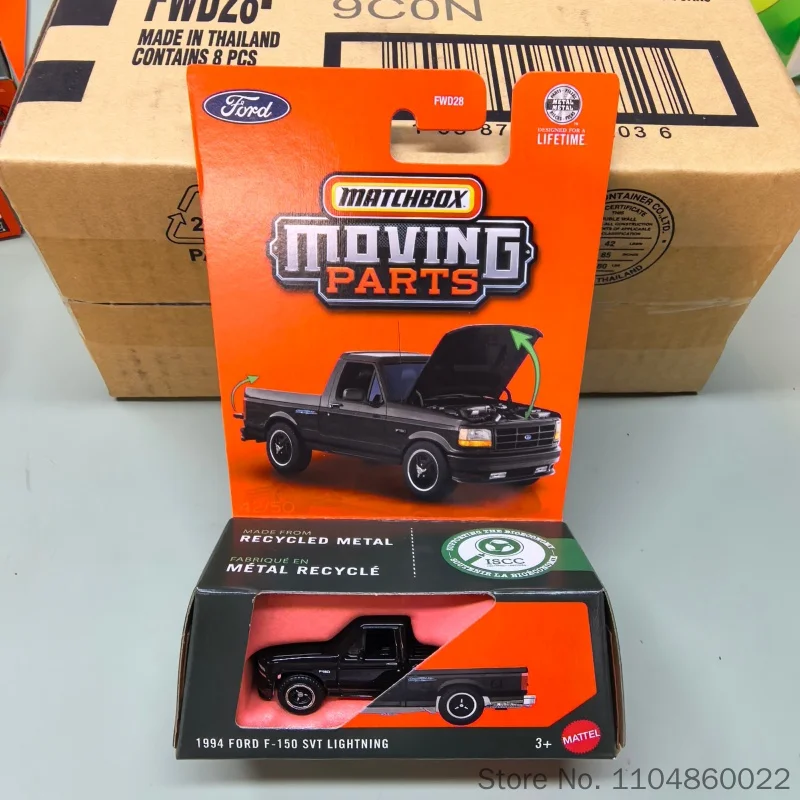In Stock 1/64 Matchbox 70th Anniversary FWD28 Mobile Door Opening TOYOTA YARIS GR RALLY2 1994 FORD F-150 SVT LIGHTNING Car