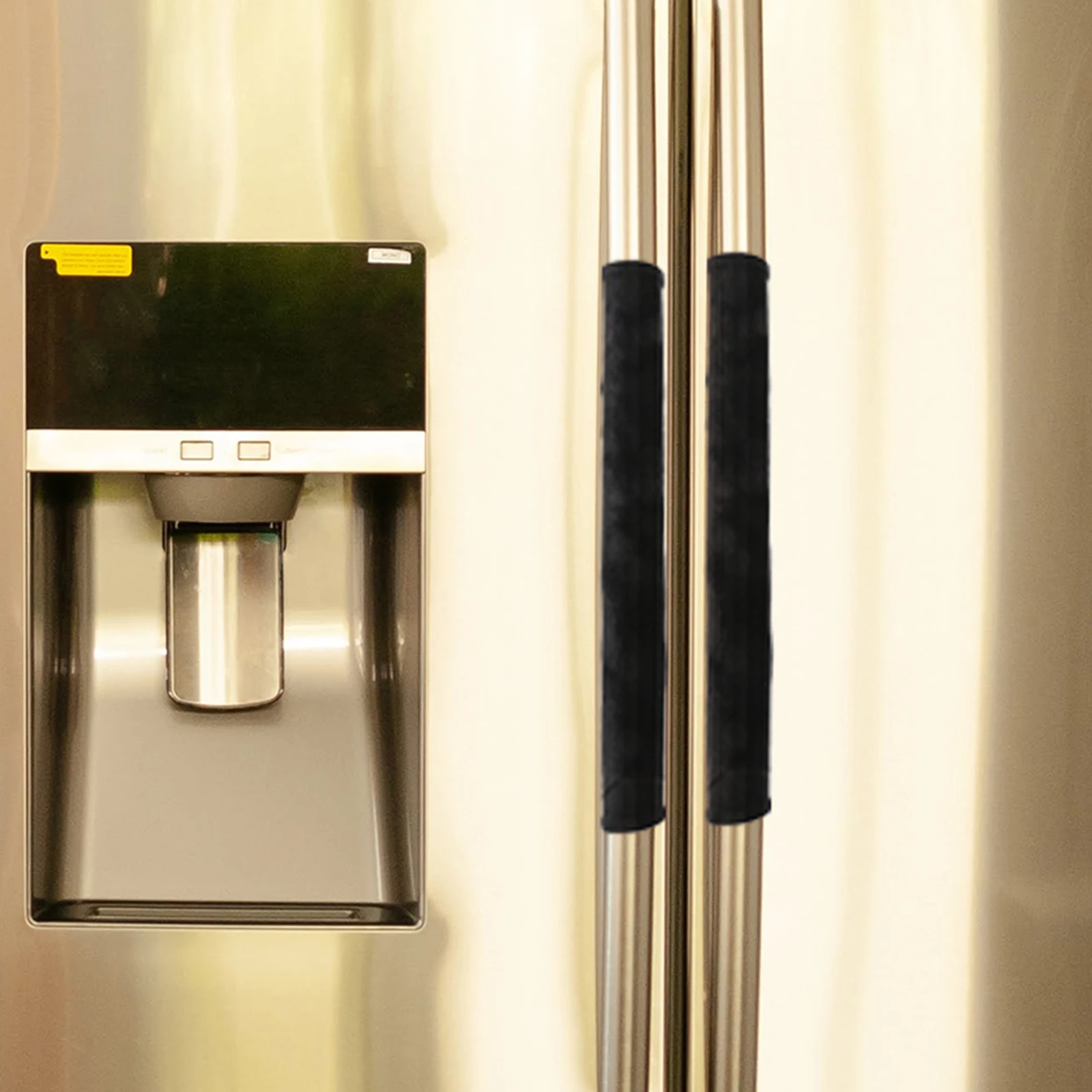 

2Pcs Refrigerator Handle Covers Soft Warm Protective Kitchen Appliance Door Handle Sleeve for Fridge Microwave Cabinet