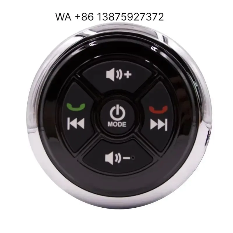 Wmwmnu for Marine Accessory Waterproof Bluetooth MP3 Player H-1002 BT Phone Call Audio Streaming USB Aux In RCA Out