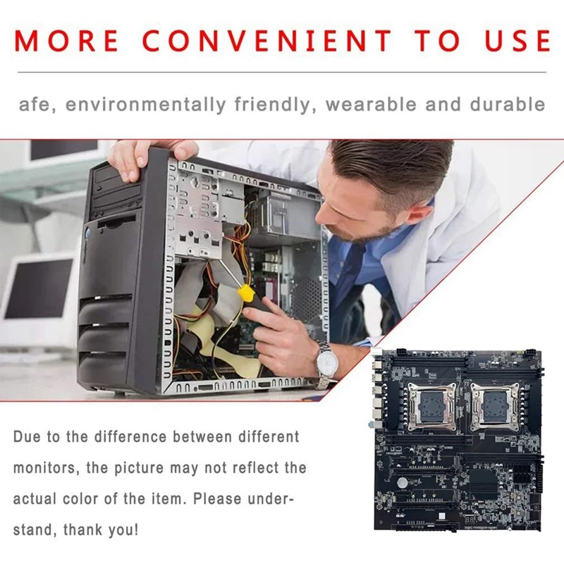 デュアルcpu aio-16x 8x8 m (LGA2011) コンパクトマザーボード,PCコンポーネント,LGAソケット2011,v3,v4,8xddr4スロット,pcie,16x,8xsata3.0