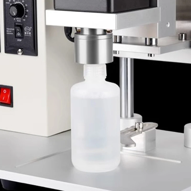Tabletop Semi-automatic Bottle Capping Machine For Screw Top Unicorn Juice Liquid Spray Cap Twist Glass Dropper Capper