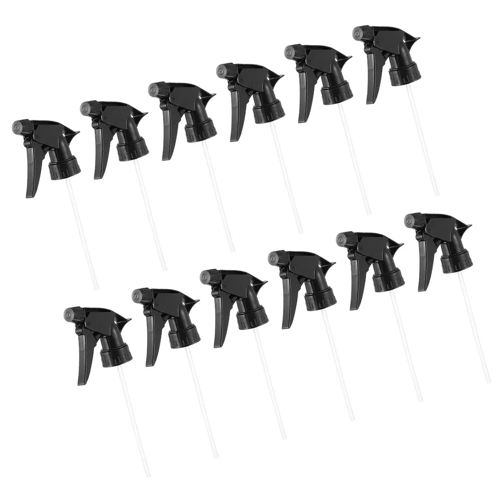 12Pcs Spray Bottle Nozzles Fine Mist Sprayer Replacement for 28 400 Neck Bottles Trigger Sprayer Home Kitchen Garden