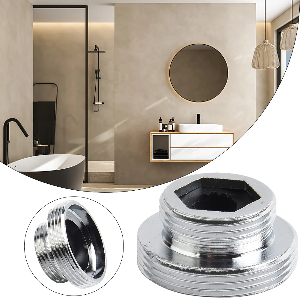 Water Tap Adapter Household Kitchen Tap Aerator Connector Water Saving Faucet Metal Adaptor Inside Thread Adapter