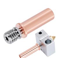 1PCS  V5 Bimetal Throat Titanium Alloy Copper Throats V5 Bi-Metal Heatbreak For ANYCUBIC Mega Vyper Chiron Hotend Extruder