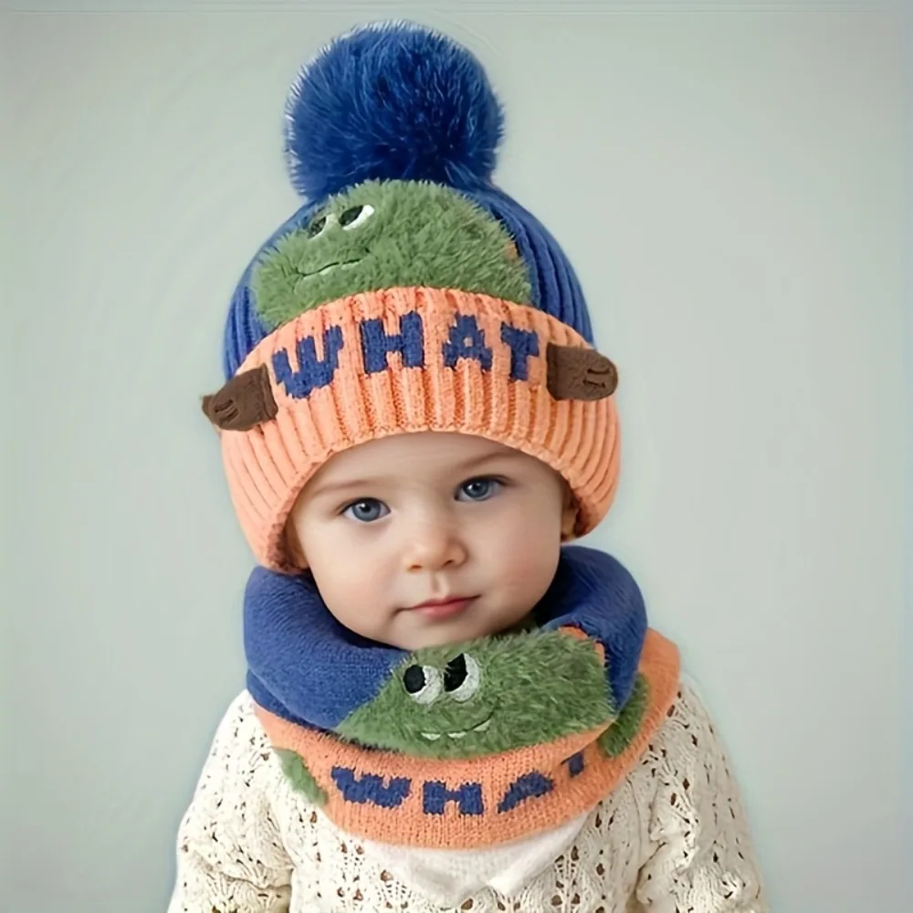 قبعة حماية الأذن على شكل ديناصور للأطفال قبعة أذن للأولاد والبنات للجنسين قبعة شتوية على شكل ديناصور مريحة وأنيقة للرياضات الخارجية