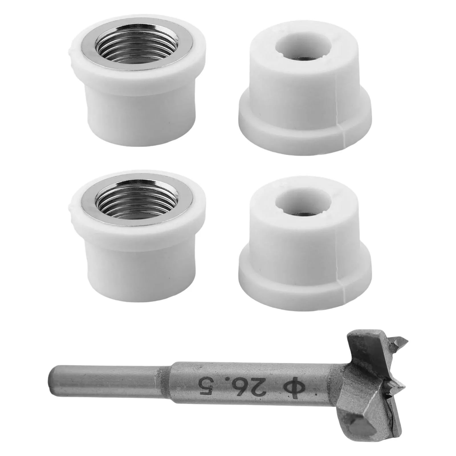 26.5mm Boring Drill Bit Thread Fitting For 1/2inch PPR Water Pipes Repair Tools Tool Accessories Multi-tool Professional Tools