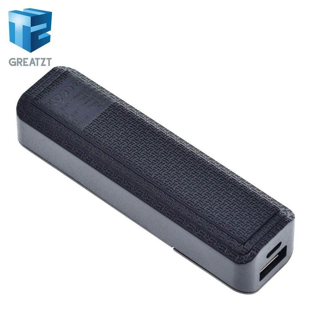 GREATZT New 1 x 18650 Portable Mobile USB Power Bank Charger Pack Box Battery Case For DIY