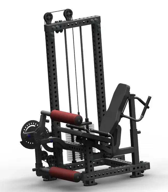 

New Products Gym Machines Fitness Equipment 3 Functions In One Leg Extension Leg Curl Combo Prone Leg Curl Multi Gym