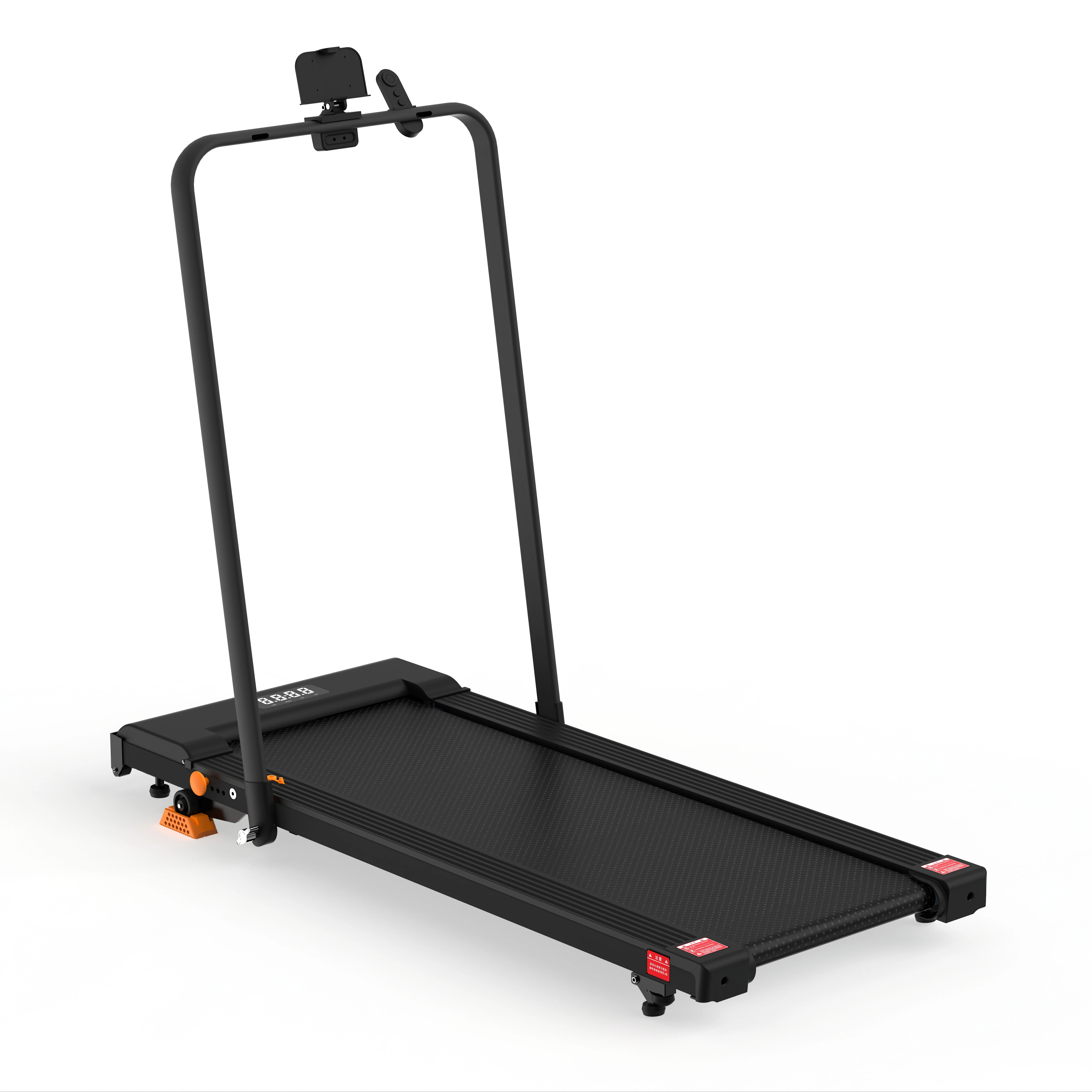 Electric Folding Portable Home Treadmill LED Screen Aluminum Alloy Frame 3-Level Incline 0.8HP