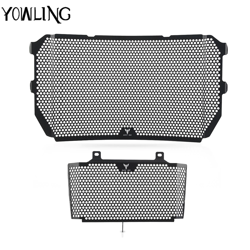 

For Yamaha MT-10 MT 10 MT10 FZ-10 FZ10 Motorcycle Radiator Guard Tank Grille Shield Engine Cooler Bezel Protector Mesh Cover