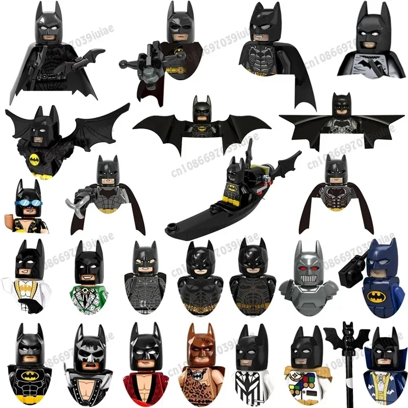 

Super Hero Clown Poison Ivy Batman Harley Quinn Catwoman Robin Bricks Cartoon Character building block Birthday Present