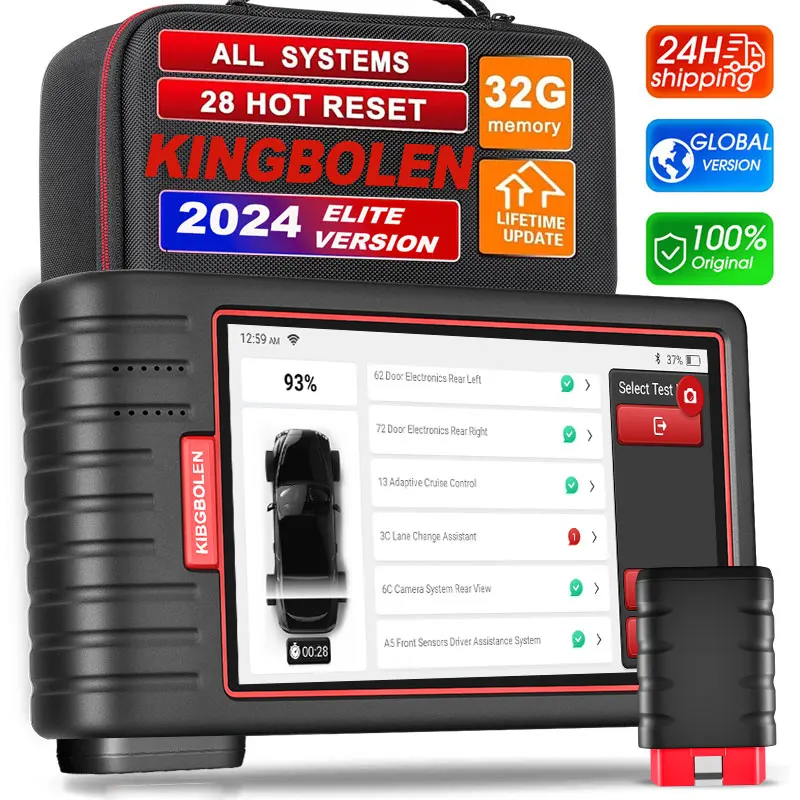 KINGBOLEN S6 OBD2 Scanner Professional Full System OBD2 Diagnostic Tool Car Scanner  OBD PK ThinkTool thinkdiag old thinktool