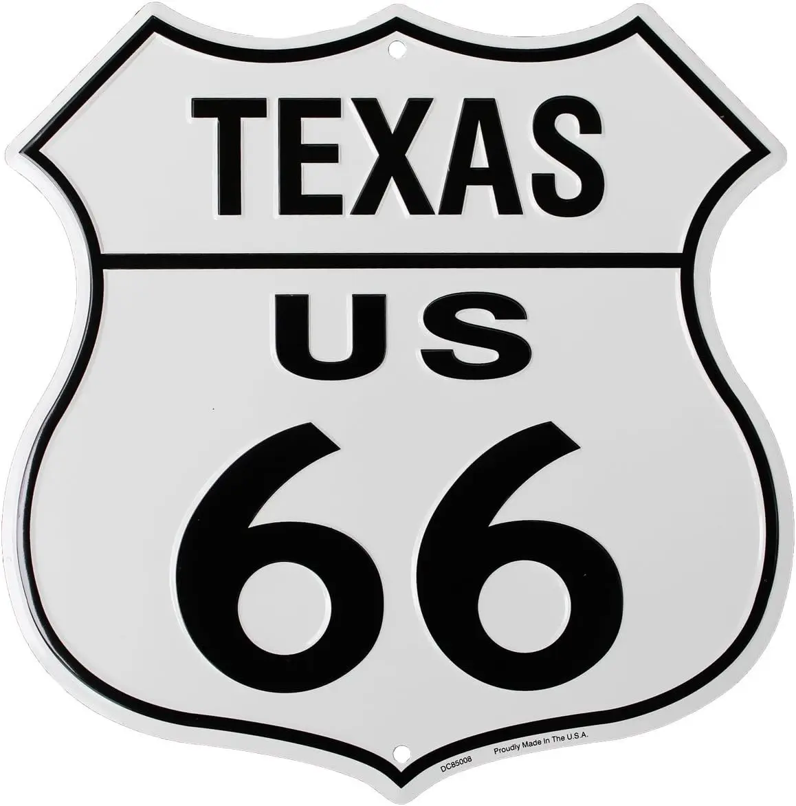 

Флаглайн Route 66 (Техас)-11,5 дюйма x 11,5 алюминиевый шоссейный щит