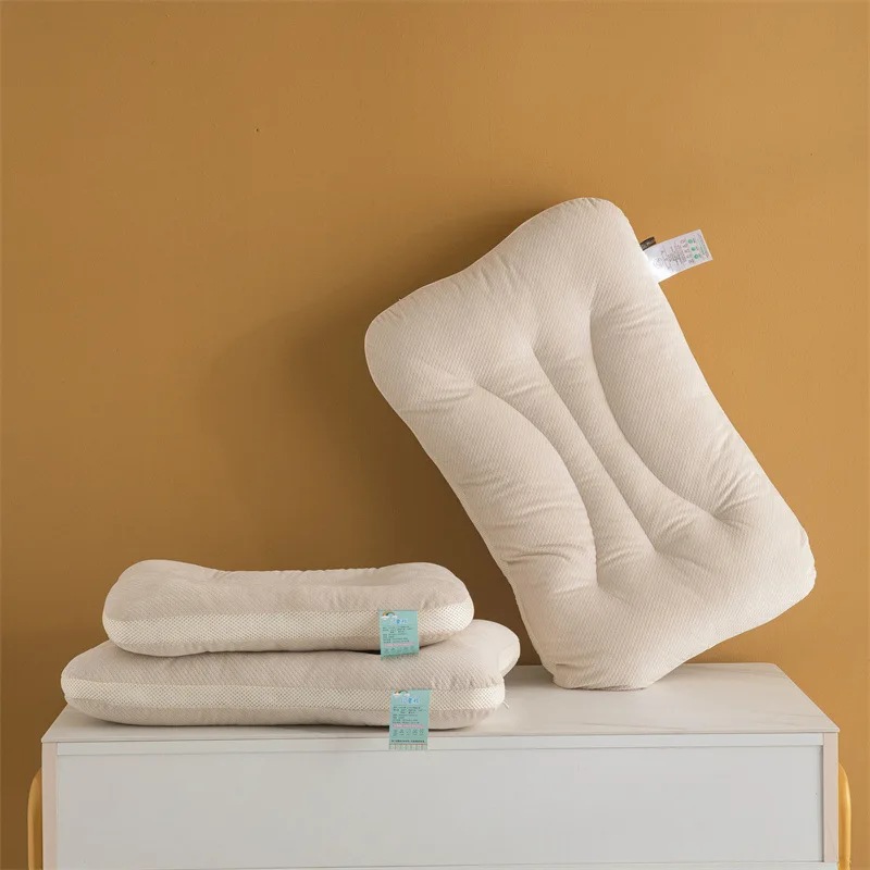 new-corn-fluff-spa-pillowcase-single-person-soft-comfortable-pillow-core-beauty-salon-home-use-styling-neck-support-pillow