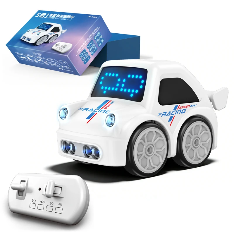Remote control drift car mini charging version mini gesture follow small bus intelligent sensing avoidance desktop