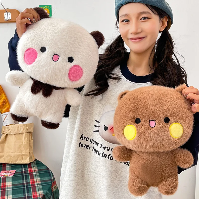 

New Yier Bubu Bear Plush Doll Cute Stuffed Animal Kids Sleep Companion Comfort Toy Soft Pillow Room Decor Girls Gift Xmas Gift