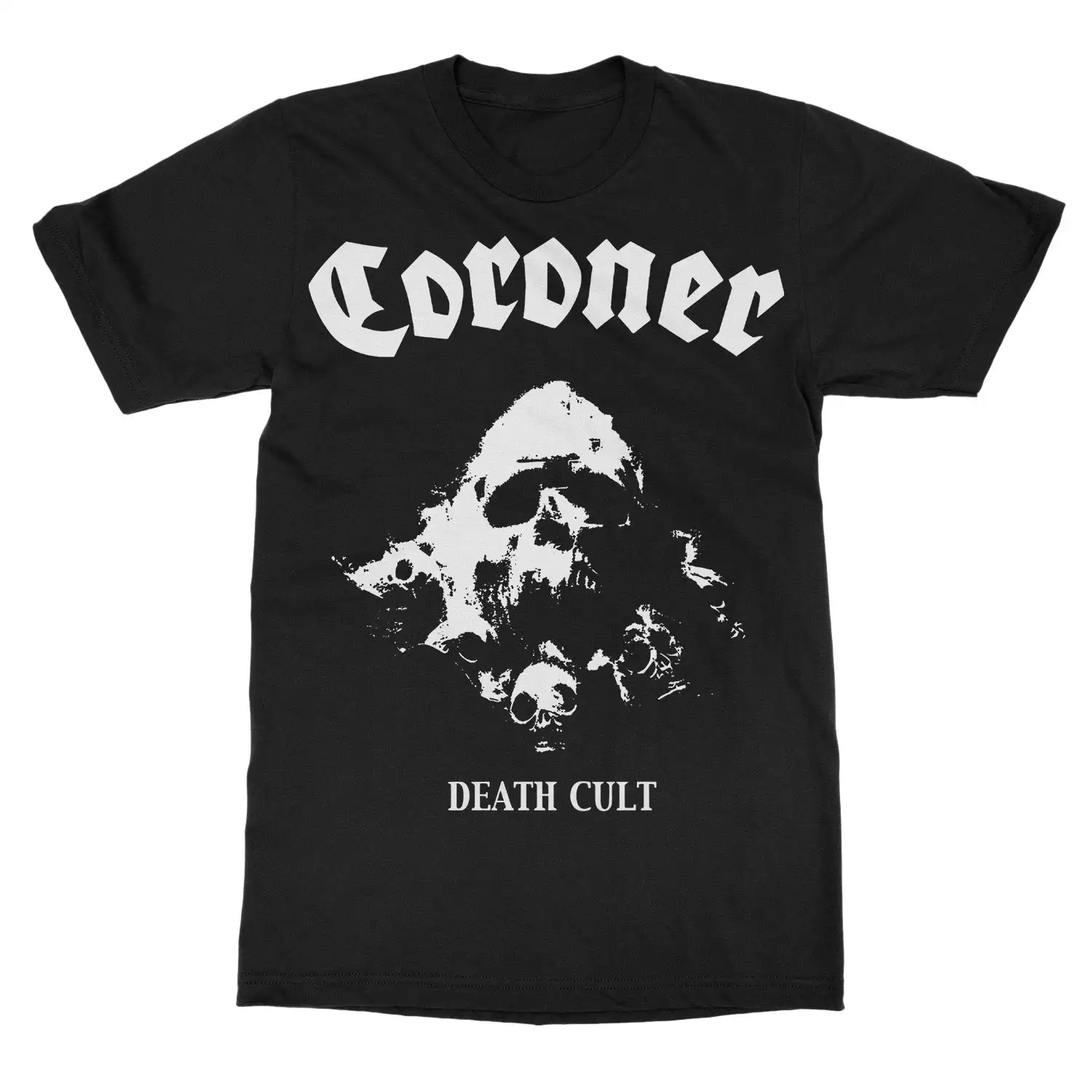 Coroner Dissonance Theory Band T-Shirt 100 % Baumwolle Grafik-T-Shirt Herren Damen Sommer Streetwear Top – Detail 6