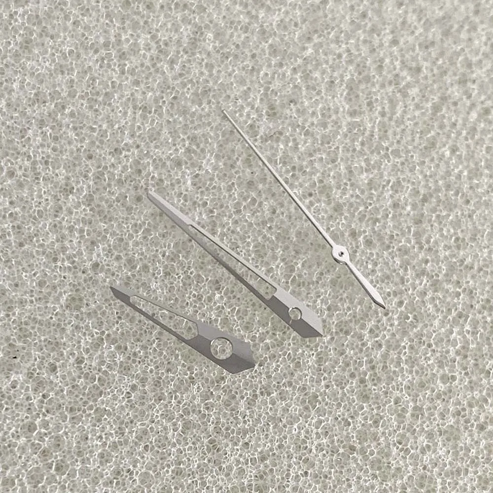 Silver Watch Hands Hollow Three Hands Set Watch Three Needles Modified Accessories for NH35/34/36/4R/7S/NH70 Movement