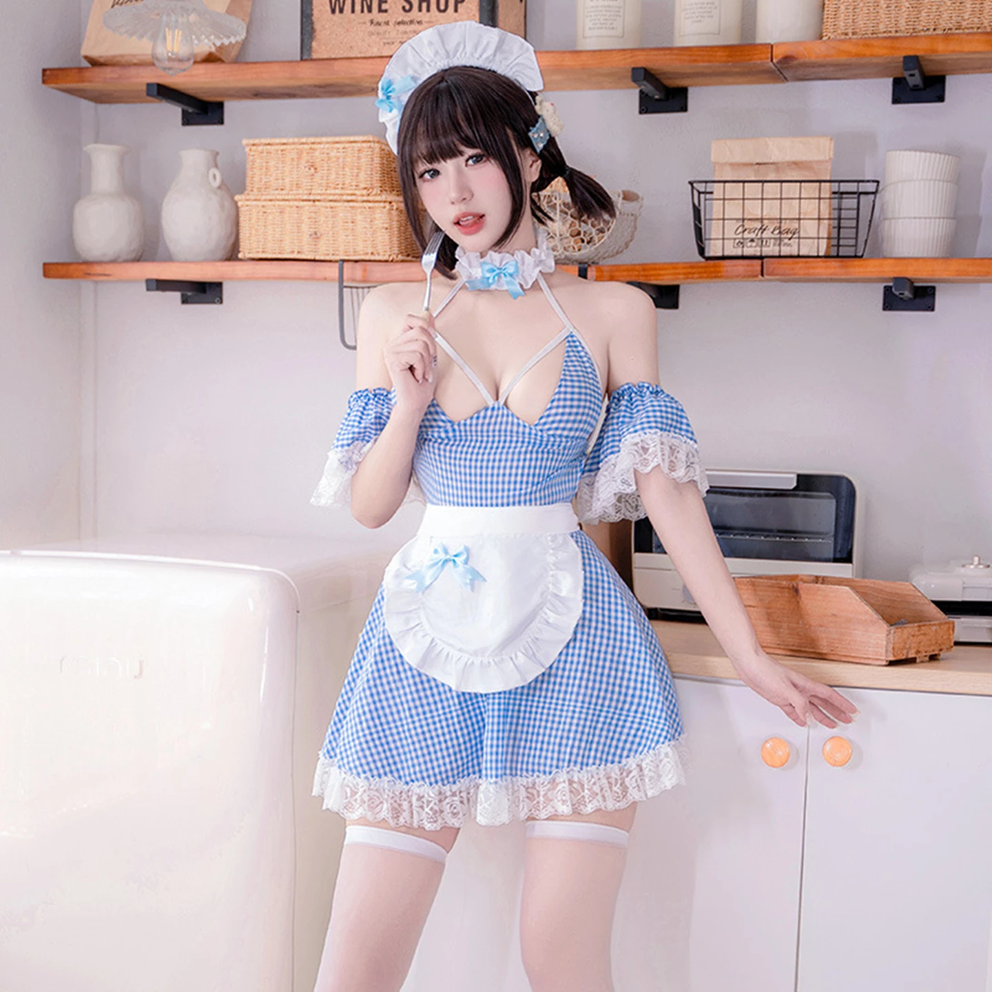 

Sexy Maid Cosplay Costumes Japan Korean Popular RolePlay Animation Show AV Actress Outfit Office Theme Honeymoon Naughty Evening