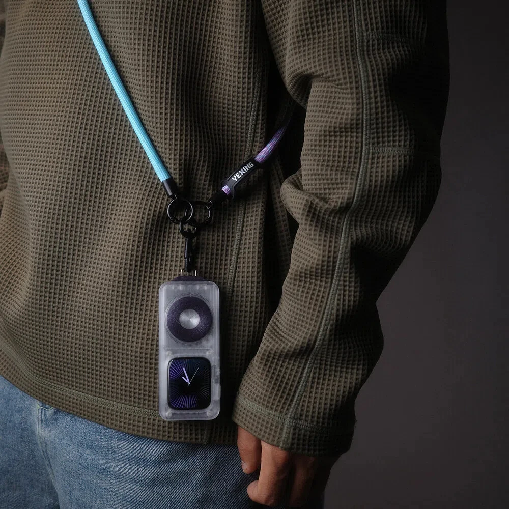 

For iWatch Retro iPod Style Portable Kit 3D Printed Protective Case With Lanyard for Apple Watch Series 11/10/9/8/7/6/SE/5/4/3/2