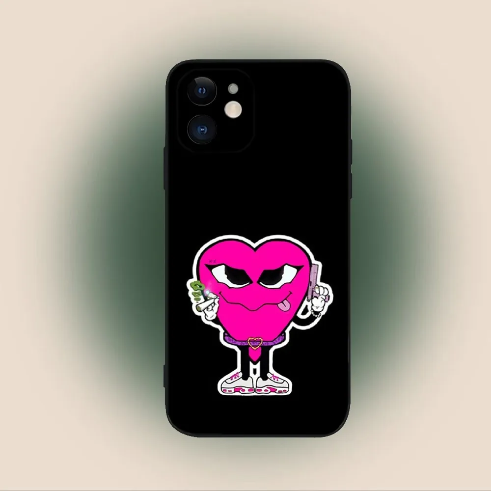 Love Mafia La Mafia Del Amor Phone Case For iPhone 15,14,13,12,11,Plus,Pro Max,XS,X,XR,SE,Mini,8,7 Soft Silicone Black Cover
