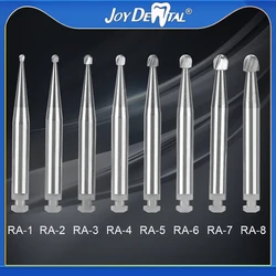 1Box(5pcs/box) Round RA JOY DENTAL Tungsten Carbide Burs For Low Speed Right Angle Handpiece