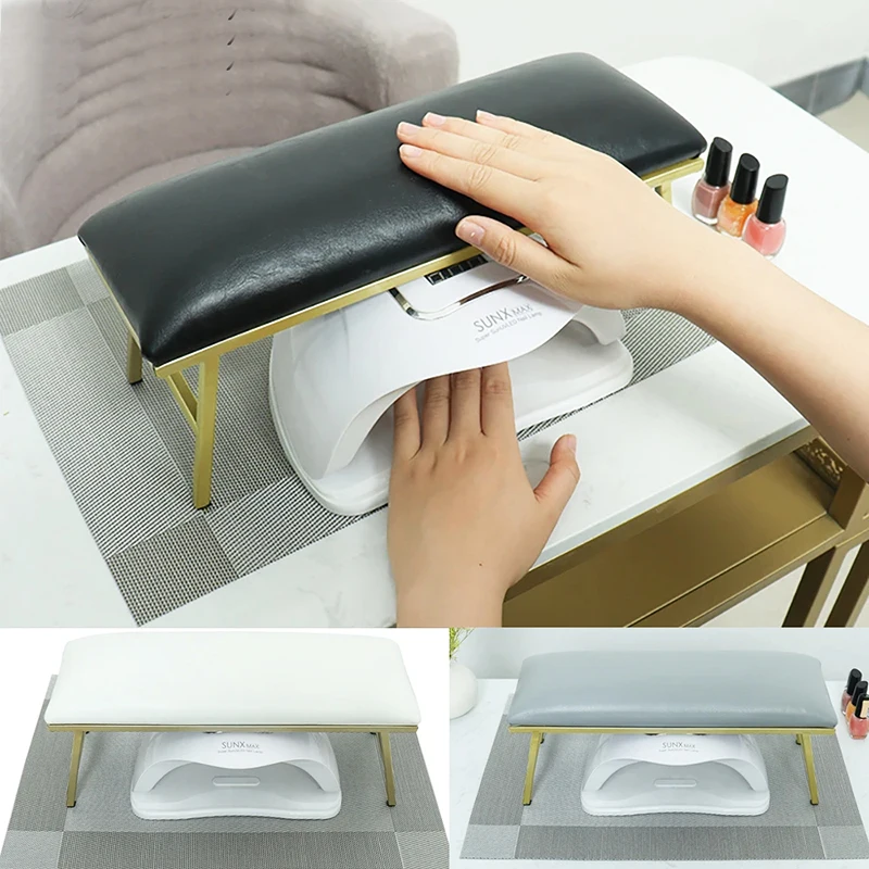 

Hand Pillow Set PU Leather Nail Hand Rest for Nails Nail Art Manicure Table Stand Holder Arm Rest PVC Cushion Pad Mat