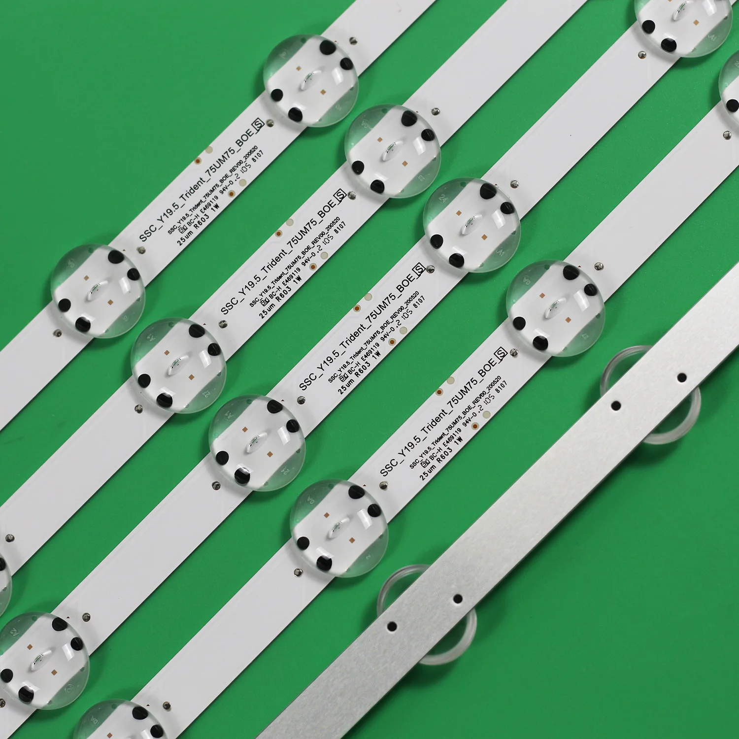 LED Strip SVL750A24 75UM6970PTB 75UK6500PTB 75UM7570AUE 75UK6500 NC750DQE-ABGR3 SSC_75UK62&65_11LED_SVL750A24_REV1.0 3PCM00798A