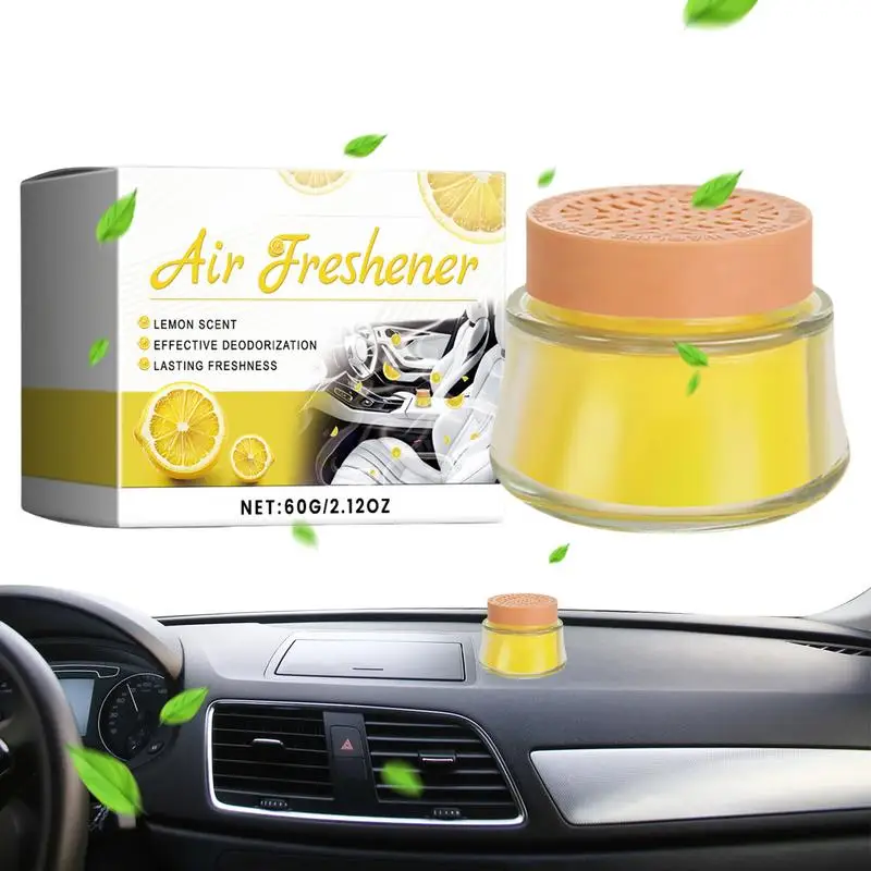 Lemon Car Air Freshener Portable Automotive Air Fresheners Car lemon Perfume Long-Lasting for Birthday Christmas New Year Easter