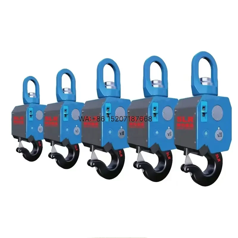 Wmwmnu for SLR Remote Control Automatic Lifting Hook Radio Controlled Auto Latch Hoist Hook for Overhead Crane Construction