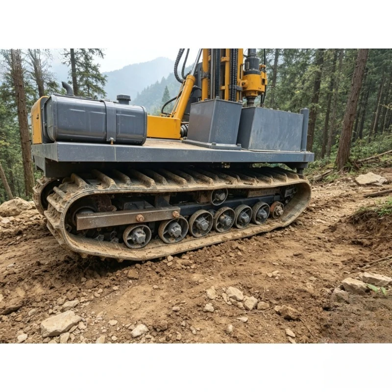 New Portable YUGONG Crawler Type Diesel Engine Well Drilling Rig Machine 180m Borehole Water Drilling with Core Motor Components