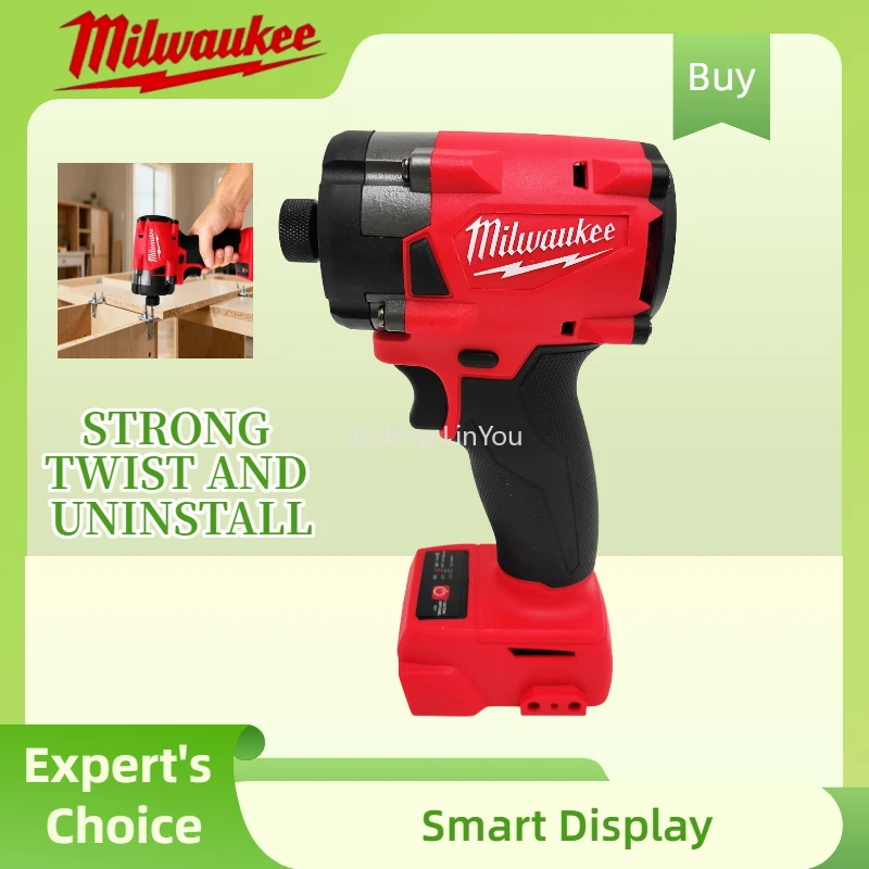 Milwaukee 18v brushless impact driver High efficiency 300Nm torque lithium battery impact driver electric power tool
