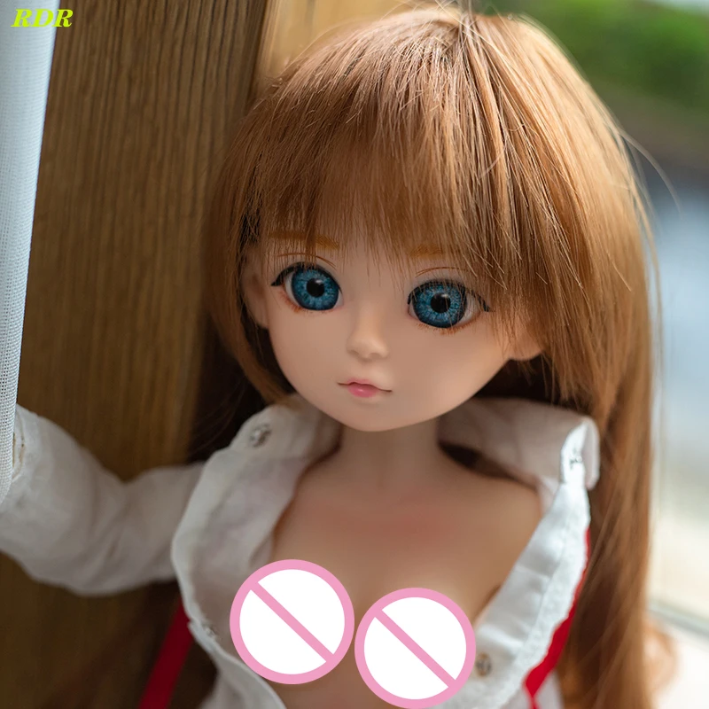 RDR 40CM Cute Cartoon Humanoid Doll Action Silicone Doll High Quality Anime Doll Toy Mini Doll