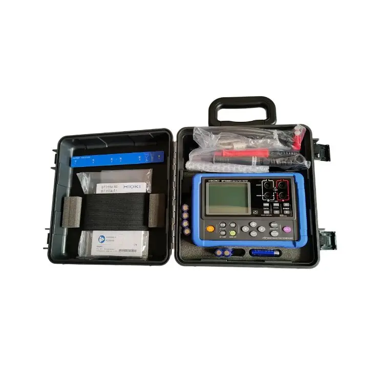 Hioki BT3554-52 PRO KIT  Battery Tester  Package with L2020 Pin Type Lead, Magnetic Strap and Wireless Adapter