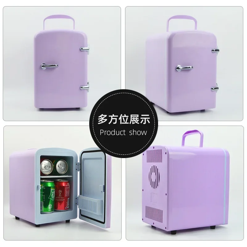 Xiaoice-caja de cosméticos de belleza para el hogar, refrigerador mini para coche, refrigeración de semiconductores, 4L