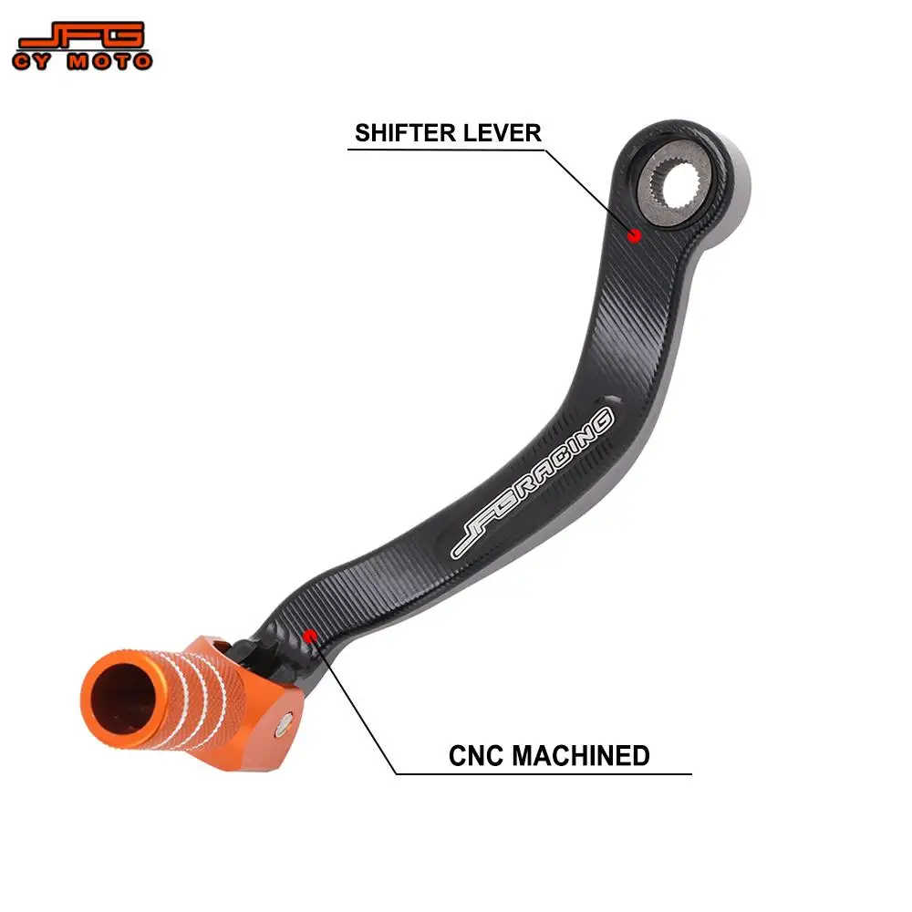 Motorcycles CNC Gear Shifter Shift Lever For KTM SX 125 144 150 200 XC XCW200 SXF 250 350 450 XCF XCFW EXC 250 300 MXC Dirt Bike