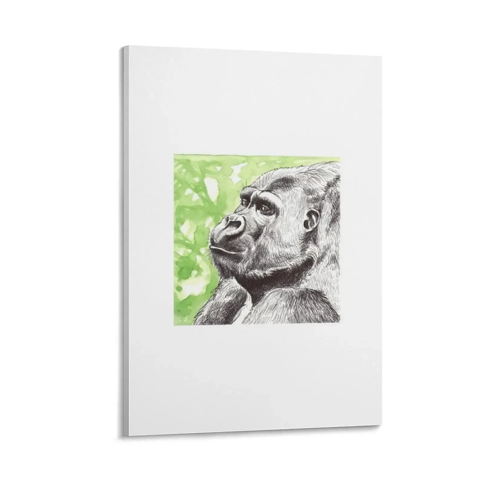 

Gorilla Canvas Painting posters for wall decorative wall poster decorative pictures for living room