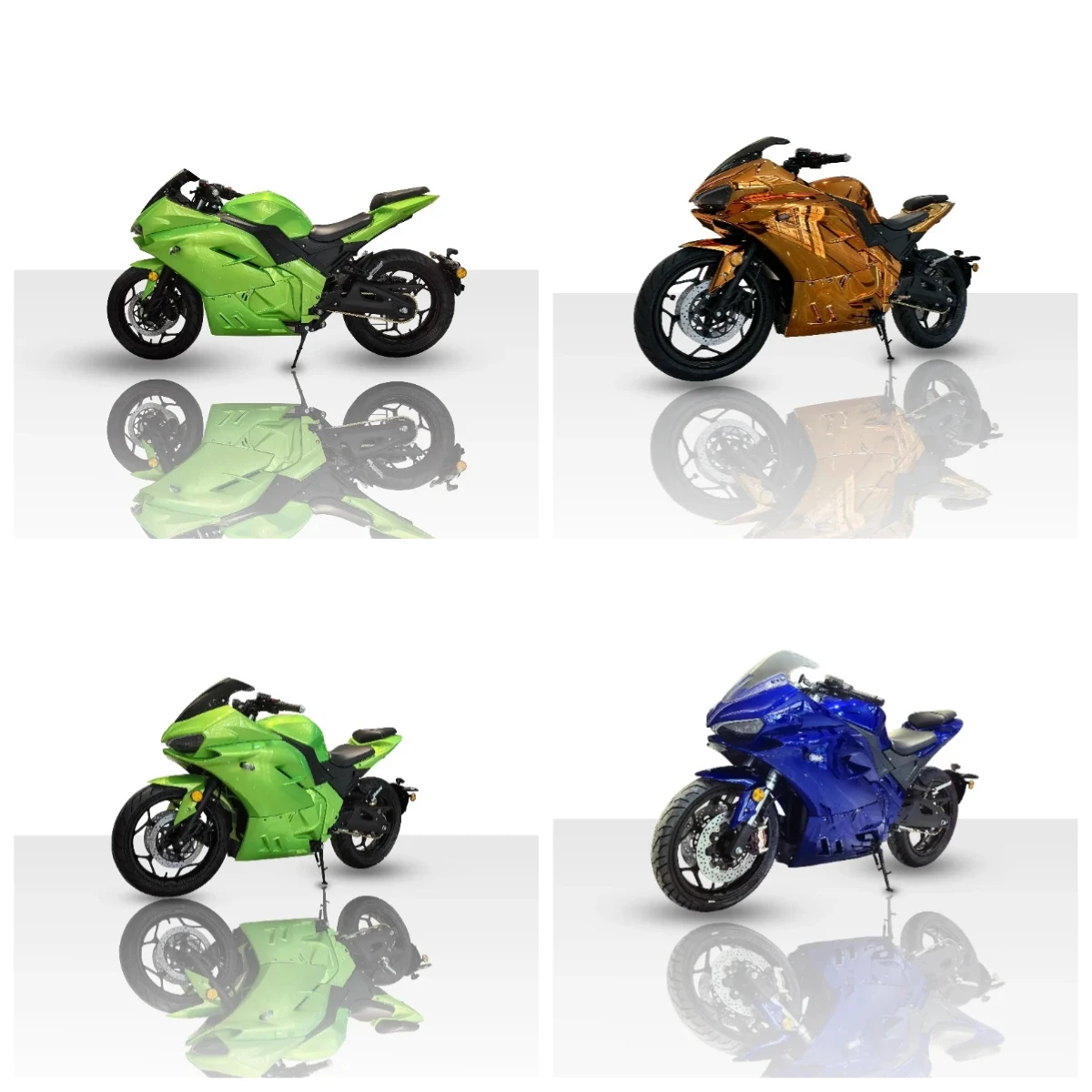 

STLF Luyuan HOT 5000W Beast - 72V Electric Racing Motorcycle with High-Torque Central Motor for Adults