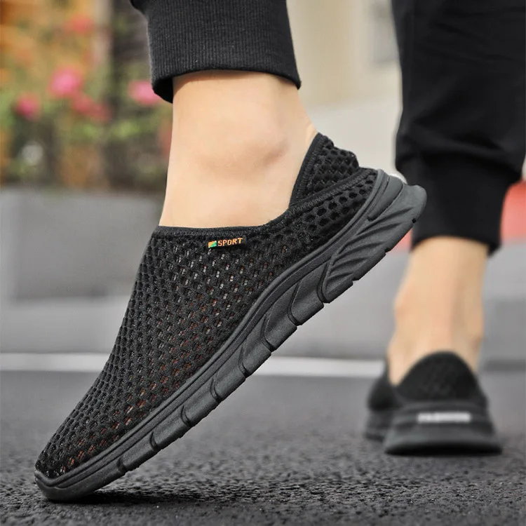 

Men's Shoes Breathable Summer Running Sports Tide Shoes Anti-Odor Sweat Casual Men's Shoes