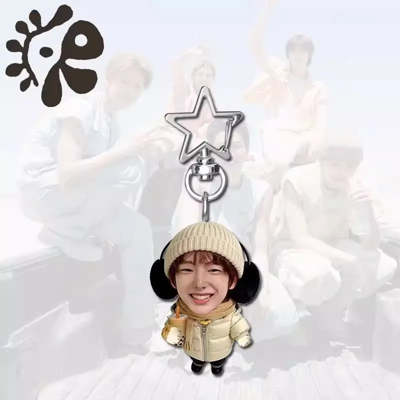 코르티스 보이그룹 아크릴 스탠드 양면 인쇄 모든 멤버 데스크탑 장식 키체인 도매 키체인 킹링 귀여운
