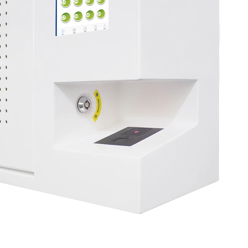 Landwell A-180E خزانة تخزين مفاتيح الأمان الإلكترونية المثبتة على الحائط، منتج مفاتيح فارغة #4