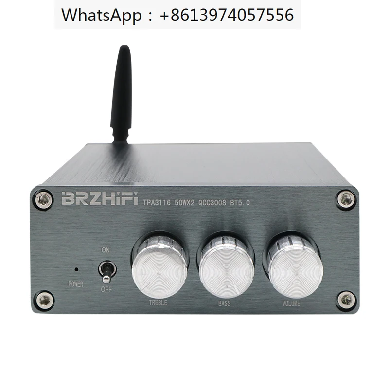 

HIFI grade 2.0 stereo digital amplifier TPA3116 50WX2 100WX2 Bluetooth 5.0