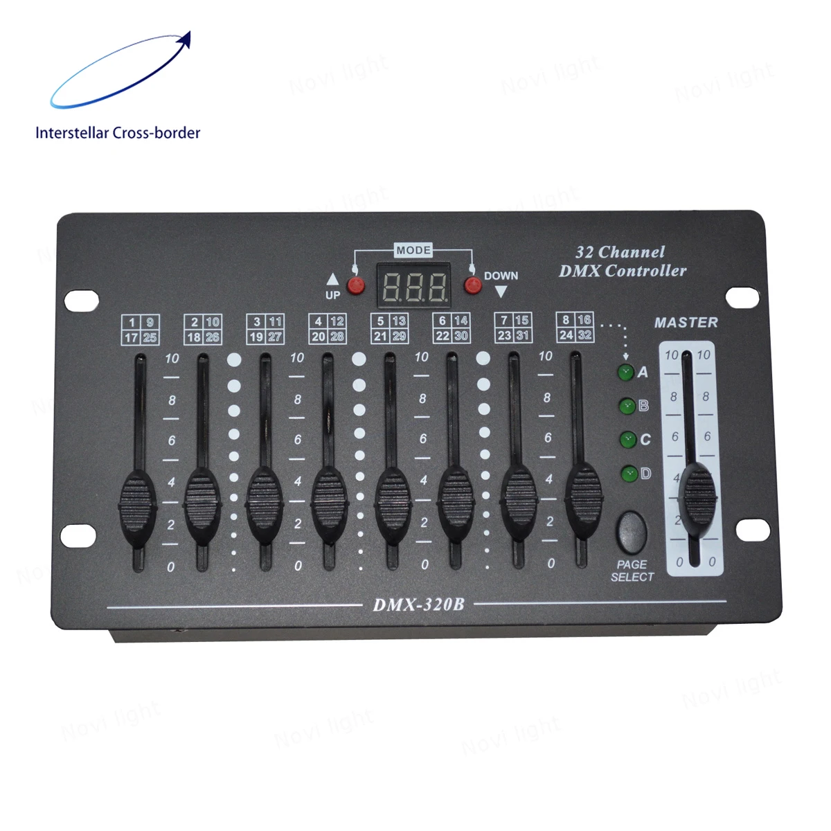Przenośny kontroler DMX zasilany bateryjnie, 6 16 32-kanałowa mini konsola oświetleniowa do ściemniania i sterowania oświetleniem scenicznym.