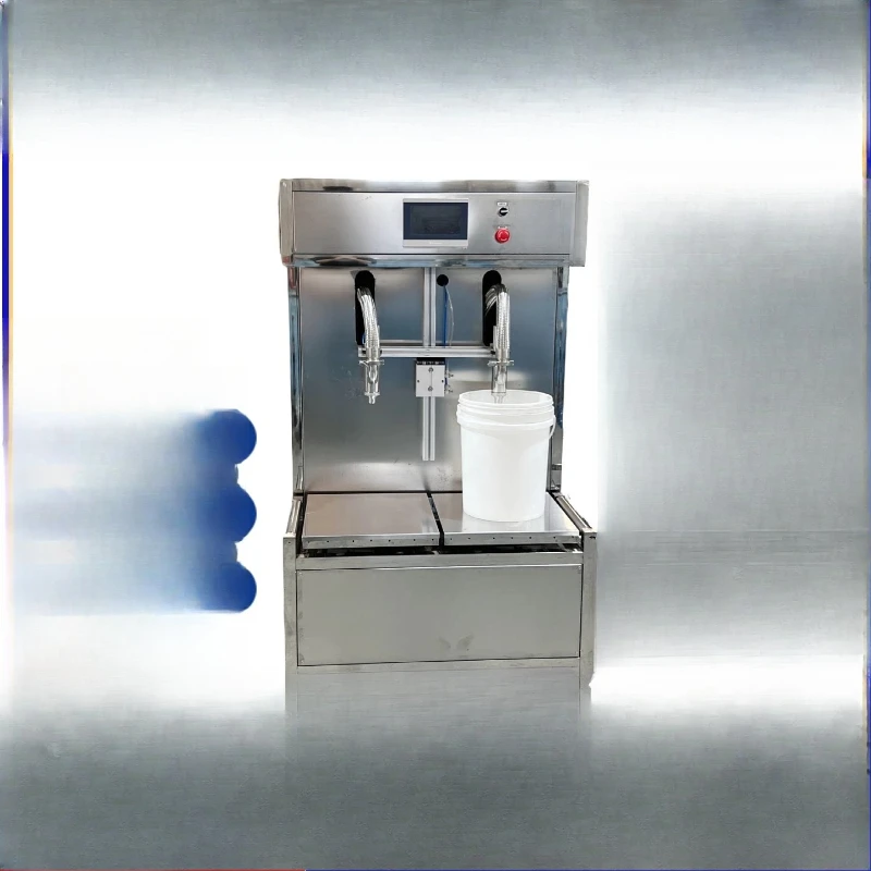 2025 New Semi-Automatic Electronic Quantitative Small Filling Machine Oil, Liquid Fertilizer, Pesticide Weighing Equipment
