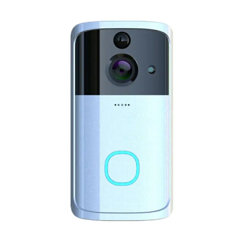 M7 Video Doorbell 720P Night Vision Playback Support 2.4GHz WIFI Mobile Phone Push APP Intercom Cloud TF Card Dual Storage Mode