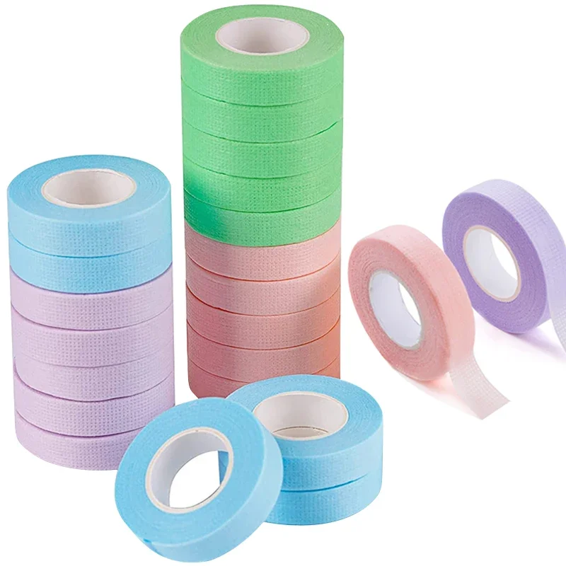 2/10PCS Wimpern Verlängerung Band Mikroporen Atmungsaktive Vlies Tuch Klebstoff Hebe Lash Zubehör Bunte Make-Up-Tools