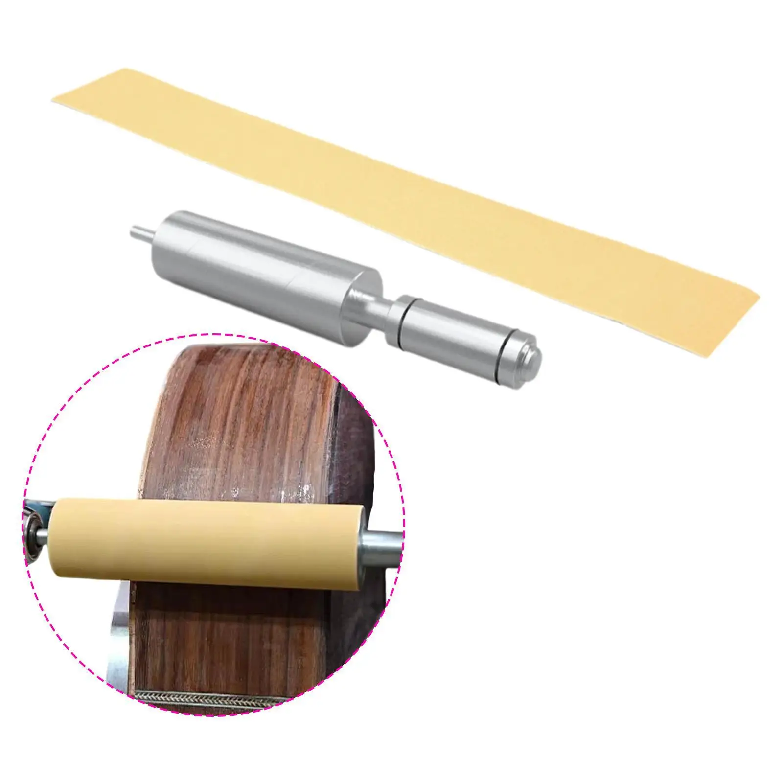Grinding Polishing Shaft Rod Luthier Tool Professional Easy to Use Guitar